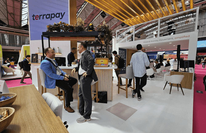 Premium exhibition space for leading global tech provider
